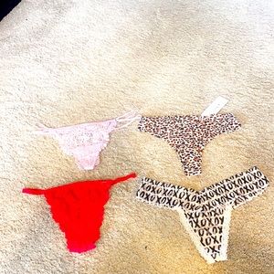 NWT sexy underwear, G strings and thongs size medium